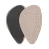 Almohadilla Puntera de Cuero para Tacones Altos, Almohadilla Suave Amortiguadora de Media Talla para Hombres y Mujeres, Almohadilla Suave Antidesgaste Invisible Antideslizante para el Antepié