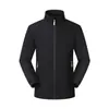 Chaqueta de Trabajo Delgada con Cuello Alto, Elegante Ropa Reversible para Exteriores, Senderismo y Viajes con Texto Impreso