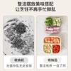 Plato para Servir Acrílico Engrosado Transfronterizo, Plato Doméstico de Tres Compartimentos para Hot Pot Cuantitativo Individual Autoservicio para Guarniciones
