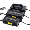 Carregador de bateria de lítio para veículo elétrico de alta potência, shell de alumínio, carregamento rápido, polímero de lítio-ferro, 48v10a60v15a72v20a