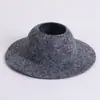Nuevo Sombrero de Fieltro Labubu Parte Superior Vacía Sombrero de Cúpula Abierta Accesorios de Sombrero de Moda Muñeca Muñeca Sombrero Mini