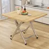 Nova Mesa Dobrável para Apartamentos de Aluguel, Mesa de Jantar Doméstica, Mesa Portátil para Uso Externo para Barracas de Rua, Escrivaninha para Dormitório