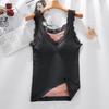 Fada Ursinho de Pelúcia Calça de Renda Quente Colete Feminino Roupa Íntima e Externa com Veludo Espessado Tamanho Grande Colete Quente