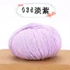 Fio de Algodão Real para Acessórios de Bonecas DIY Feitos à Mão, Materiais de Artesanato, Tricô de Suéteres de Bebê, Fio para Crochê