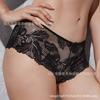 Ropa Interior Personalizada de Tentación de Tiro Bajo para Mujer con Forro de Algodón Puro Bragas D Nuevas Braguitas Transparentes de Encaje para Mujer