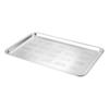 Bandeja Rectangular Perforada de Acero Inoxidable, Bandeja para Servir de Fondo Plano, Bandeja Extra Gruesa para Cocinar Arroz al Vapor, Bandeja Filtrante, Bandeja para Servir Alimentos