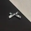 Tamancos de Flor de Miçangas Estilo Xiaohongshu, Sapatilhas com Laço Simples, Fivela de Sapato Destacável DIY de Pérola