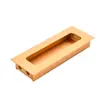 Tirador oculto para cajón invisible, moderno y sencillo, ligero, de lujo, para armario, puerta corredera, tirador de aleación de aluminio