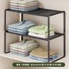 Armário com Divisória em Camadas Retrátil Organizador de Armazenamento em Camadas para Roupas Armário de Quarto Prateleira Organizadora de Armazenamento em Camadas