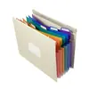 Carpeta de archivo acordeón colgante tamaño A4, gran capacidad, expandible, para organización y almacenamiento de oficina, adecuada para uso transfronterizo