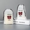 Impetu de Fábrica Rojo Ciber Mate Cordón Oso Lindo Paquete de Viaje Ropa Interior Ropa Interior Calcetines Paquete de Almacenamiento Bolsillo