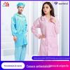 Fábrica Personalizada Roupas de Trabalho à Prova de Poeira Jaqueta Grande Listrada Roupas Divididas Sem Poeira Limpas Roupas Antiestáticas Roupas Antiestáticas
