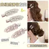 Pinza para el Cabello Súper Brillante con Pedrería para Mujer 2026 Nuevo Clip Lateral de Alta Gama para la Frente Pinza para Flequillo Lateral Accesorio para el Cabello