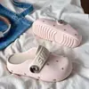 Sandálias Birkenstock-Style Versáteis Antiderrapantes Ultra-Confortáveis para a Primavera de 2025 com Solas Grossas, Meias-Pantufas Fechadas para Aumentar a Altura para Uso Externo