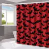 Amazon Halloween Murciélago Fantasma Cortina de Ducha para Baño Hogar Impermeable a Prueba de Moho Cortina de Ducha Cortina de Ducha para Separación de Inodoro