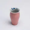 Copo de Degustação de Aroma de Alta Qualidade com Pó de Fada Fênix das Dinastias Tang e Song, Xícara de Aroma Cerâmica para Conjunto de Chá Kung Fu, Xícara de Chá Pequena com Esmalte Interno e Externo