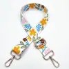 Nuevos Accesorios para Bolsos de Correa Ancha Estampados Florales Coloridos Correa Decorativa Correa Cruzada Ajustable Cordón