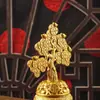 Árbol del Dinero Chapado en Oro para Atraer Riqueza, Árbol de la Fortuna para Sala de Estar, Decoración de Oficina, Regalo de Inauguración de Tienda, Manualidad Decorativa