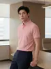 Camisa Polo de Manga Corta con Cuello de Doble Capa Acanalado Grueso Sorona de 260g, 40 Piezas, Ropa de Trabajo Bordada