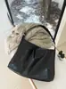 2026 Nuevo Estilo Negro Piel Suave Gran Capacidad Bolso Tote Casual para Viajar Bolso de Mujer Estilo Coreano Moderno Bolso Grande de Hombro Cruzado