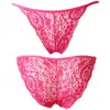 Sexy Underwear Feminino Tentador Respirável Lace Cintura Baixa Roupa Interior Feminina Cintura Fina Sem Costura Quadril Briefs Mulheres 10015