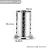Soporte de Palillos Engrosado de Acero Inoxidable para Uso Comercial en Restaurantes, Jaula Escurridora de Palillos para Uso en Cocinas Domésticas y Comerciales de Restaurantes