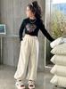 Pantalones Deportivos para Niñas Primavera y Otoño 2025 Nuevos Elegantes Ropa Exterior Niños Grandes Casuales Pantalones Jogger Pantalones de Chándal de Otoño para Niños