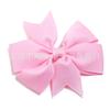 Venta Caliente Transfronteriza Color Sólido Cinta Acanalada Moño Cola de Pescado Pasador para el Cabello Accesorios para el Cabello Niños Bebé Pasador para el Cabello 40 Colores
