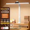 Reloj Inteligente Lámpara de Escritorio Protección Ocular Uso para Estudiar Estudiante Niños Escritorio Lámpara de Escritura Lectura de Espectro Completo 6 Luces de Ambiente Nuevas