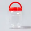 Potes de Grau Alimentício Atacado Potes Selados de PET Garrafas Plásticas Transparentes Potes de Armazenamento Descartáveis Populares para Venda Ambulante Tofu Mofado