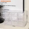 Caja de Almacenamiento Tipo Cajón a Prueba de Polvo para Escritorio de Estudiante Estilo Ins Corazón de Niña Jiugongge Almacenamiento de Papelería, Joyería, Cosméticos