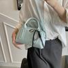 Primavera y Verano Nuevo Estilo Moda Moderna Portátil Bolso de Boliche para Mujer Versátil Dulce para Viaje al Trabajo Hombro Cruzado