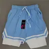 Pantalones Cortos al por Mayor para Hombre Holgados de Cinco Puntos Pantalones Cortos Deportivos de Entrenamiento Baloncesto para Hombre Fitness Verano Running Antiluz Secado Rápido