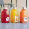 Botella de Bebida de Leche de 300ML pp Resistente a Altas Temperaturas Grado Alimenticio Leche de Soya Caliente Envase de Plástico Desechable Taza para Té de Leche Jugo