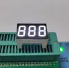 Tubo Digital de 3 Dígitos de 0.36 Pulgadas, Pantalla Digital Blanca de Alto Brillo de 3 Dígitos y 8 Dígitos, Pantalla Digital de Alta Carcasa de 10 Pines de Doble Fila