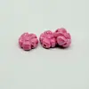 Acrílico Color Sólido Deslumbrante Colorido Pequeñas Flores Gorditas Colorido Flor de Cerezo DIY Cadena para Teléfono Pendiente Materiales Accesorios Cuentas Sueltas