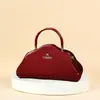 Bolsos de Mujer Europeos de Moda Comercio Exterior Transfronterizo Bolso Cruzado de Hombro Color Sólido Brillante Bolso de Mano de Mujer de Gama Alta Color Sólido