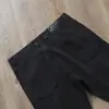Pantalones Gruesos de Otoño e Invierno para Hombre Europeos Negros y Grises Cintura Media Elásticos de Gama Alta Corte de Negocios Jeans Rectos