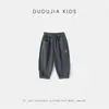 Roupas Infantis Dudu Calças Infantis Algodão Puro Outono Calças Longas de Bebê Roupa de Outono Calças Esportivas para Meninos Estilo de Outono Roupas para Meninas