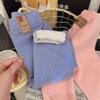 Pantalones cálidos de otoño e invierno para niños, artefacto de uniforme escolar, pantalones de otoño engrosados para niños, leggings de lana de seda para bebé niña