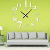 Reloj de Pared Acrílico Creativo Simple Personalizado al por Mayor Transfronterizo Reloj Luminoso Pegatina Decorativa de Pared Pintura de Fondo para Dormitorio Sala de Estar