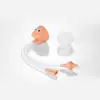 Aspirador Nasal Oral para Bebé Limpiador de Moco para Bebé Aspirador Nasal Tipo Catéter Anti-Reflujo para Bebé Cabezal Suave de Silicona