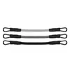 Valeo Fitness - Hebilla de tobillo para entrenamiento de piernas, entrenador de cadera, anillo para pies, correa para leggings, cinturón elástico, pórtico para tobillo