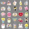 50 Pegatinas Skzoo Grupo de Chicos Coreano Straykids Merchandising Oficial Funda de Teléfono Planificador Decoración para Botella de Agua Pegatinas
