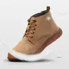Zapatos de Protección Laboral, Suelas de Gelatina, Antideslizantes, Resistentes al Desgaste, de Caña Alta, Zapatos de Trabajo Antiescaldables para Soldadores, Sitios de Construcción, Ferrocarriles, Trabajo de Mantenimiento en Fábricas