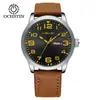 Reloj para Hombre Helei Moda Original de Cuarzo para Muñeca Calendario Calendario Simple Dropshipping