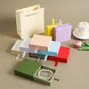 Caja de joyería de película de PE impresa para anillos, pulseras, caja extraíble para colgantes, collares, accesorios de arte de uñas y caja de embalaje para joyería