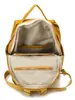 Mochila casual de color sólido minimalista estilo japonés, estilo artístico, adecuada para el uso diario y viajes al aire libre de las niñas, mochila versátil