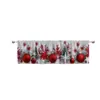 Cortinas Navideñas Nuevas Transfronterizas 2026 para Dormitorio y Sala de Estar, Tela Colgante Decorativa Impresa Digitalmente, Tela de Fondo para Decoración Festiva