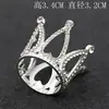 Mini Amor Pequena Coroa Deusa Aniversário Bolo Decorativos Enfeites Acessórios Presente Mesa Cozimento Fantasia Suprimentos